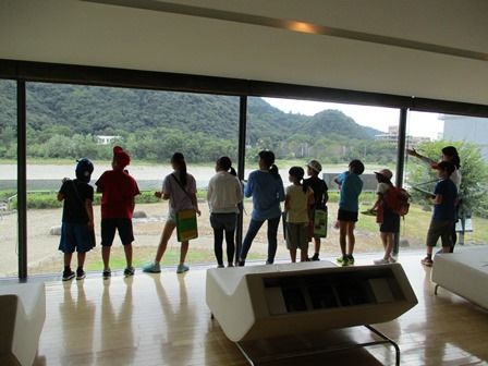 長良川うかいミュージアムで鵜飼について学習しました。