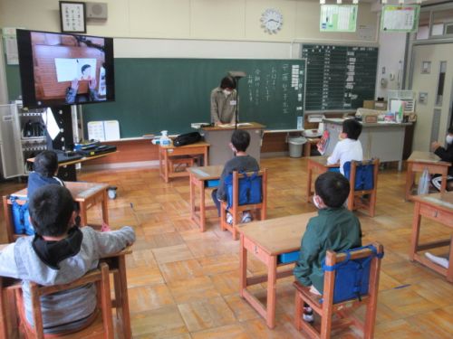 １年生の教室