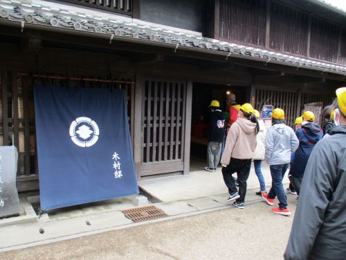 木村邸には、殿様専用の玄関があるんだって。