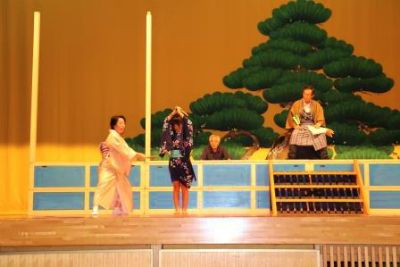 ５・６年生は歌舞伎学習です。